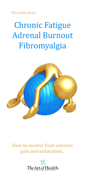 Informational flyer on the truth about chronic fatigue, fibromyalgia and exhaustion