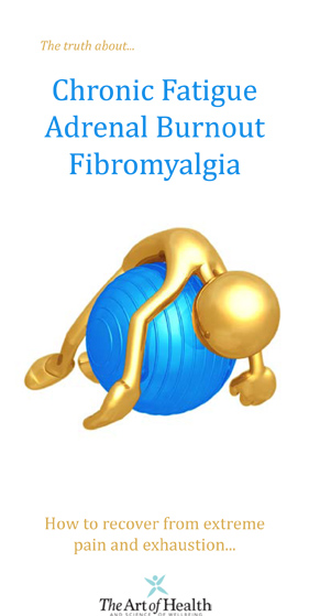 Informational flyer on the truth about chronic fatigue, fibromyalgia and exhaustion